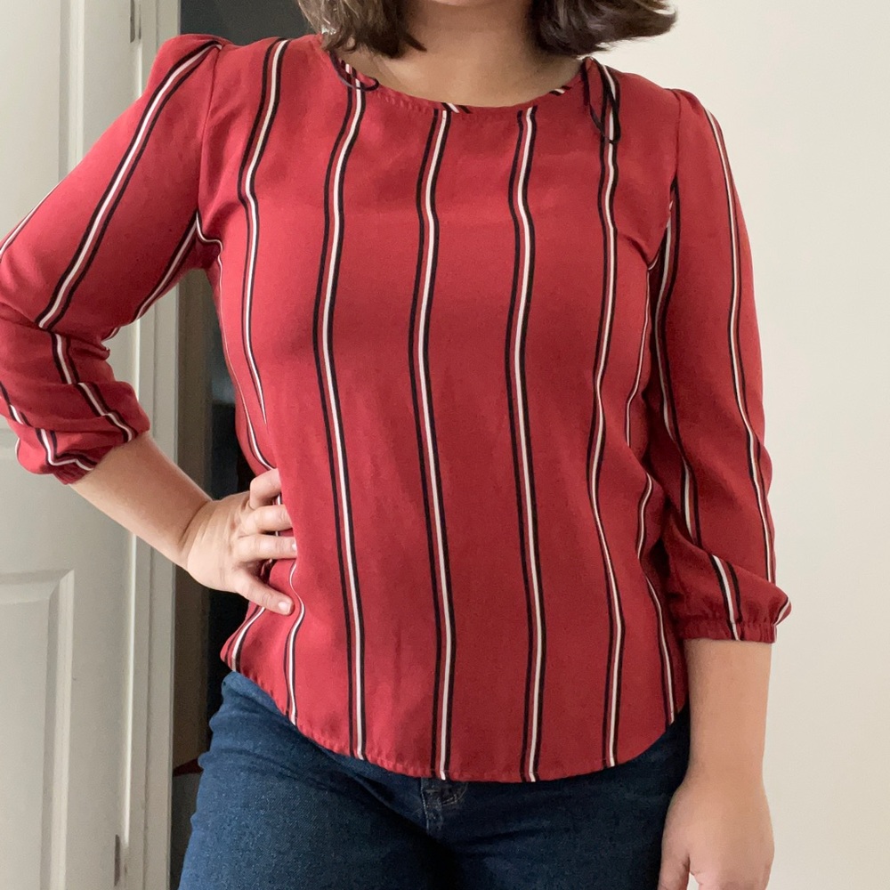 Forever 21- Beautiful Striped Blouse